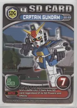 2003 Superior Defender Gundam Collectible Card Game Starter Set 2 Captain gl9 - Image 1