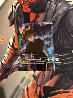 Gundam Card Game - Duo Maxwell Alt Art - GD01 - Image 1