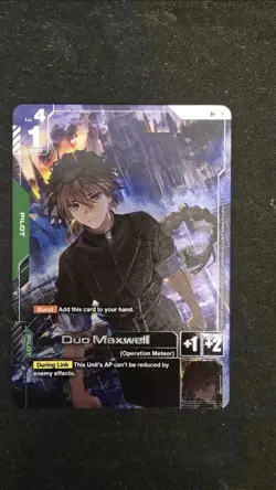 Gundam Card Game - Duo Maxwell Alt Art - GD01 - Image 1