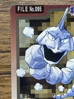 Pokemon Carddass Card Onix File No.95 Bandai Pocket Monsters 1997 Japan - Image 3