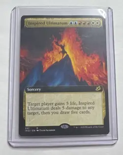 Inspired Ultimatum #337 Ikoria: Lair of Behemoths Rare Extended Art MTG NM/M - Image 1