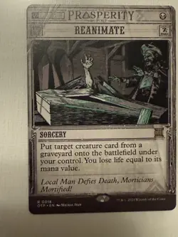 Reanimate - 18 Showcase MTG OTP - Image 1