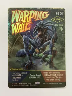 Foil - Warping Wail (Showcase) - 119 / NM / English MTG - Image 1
