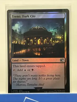 MTG - Treno, Dark City (Foil) - Final Fantasy NM/M Condition - Image 1