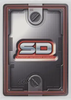 2003 Superior Defender Gundam Collectible Card Game Starter Set 1 #SD-19 gl9 - Image 2