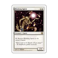 WOTC MtG 9th Ed Blinking Spirit (R) (Foil) VG - Image 1