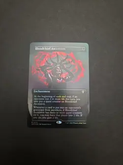 Bloodchief Ascension Borderless Foil - CMM Commander Masters - Pack Fresh - MTG - Image 1