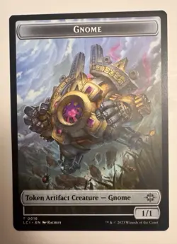 Gnome Token - 16 - LCI - NM - MTG Magic the Gathering - Image 1