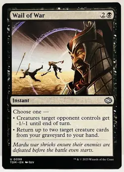 Wail of War -#98- MTG- Tarkir: Dragonstorm-Regular-NM - Image 1