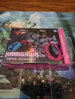 MTG Kamigawa Neon Dynasty Collector booster box 12 packs new sealed English Rudy - Image 1