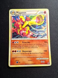 Maganon 2/95 Holo HGSS Dechainement Carte Pokemon FR - Image 1
