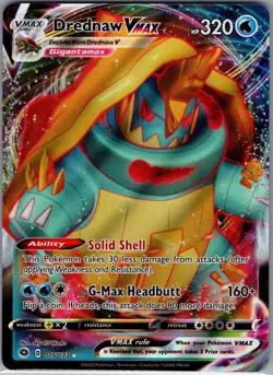 Drednaw Vmax 015/073 - Pokemon TCG Champion's Path - Ultra Rare Holo (NM) - Image 1