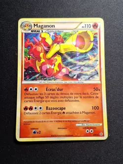 Swirl Maganon 2/95 Holo HGSS Dechainement Carte Pokemon FR - Image 1