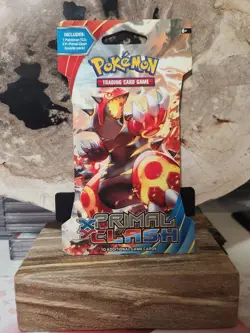 Pokemon XY Primal Clash Sleeved Booster Pack Factory Sealed - Image 1