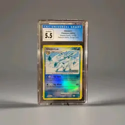 2008 Pokemon DP Majestic Dawn Glaceon Platinum Stamp Burger King #20/100 CGC 6.5 - Image 1