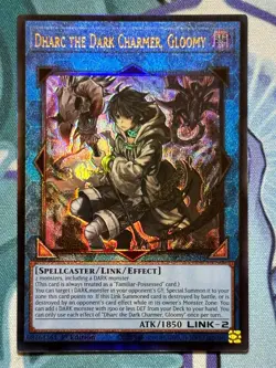 YuGiOh! TCG - Dharc the Dark Charmer, Gloomy - Ultimate - RA03-EN048 - 1st Ed - Image 1