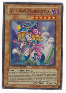 YuGiOh! Toon Dark Magician Girl - JUMP-EN010 - Ultra Rare - Promo Edition NM - Image 1