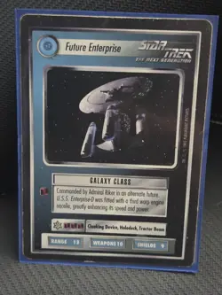 Star Trek The Collectible Card Game Future Enterprise Rare - Image 1