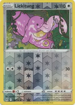 Lickitung 138/196 Reverse Holo | Lost Origin | Pokemon Card - Image 1