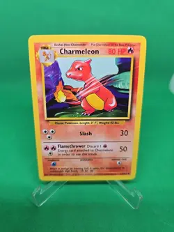 CHARMELEON Base Set - 1999 Pokemon Card - 24/102 LP B - Image 1