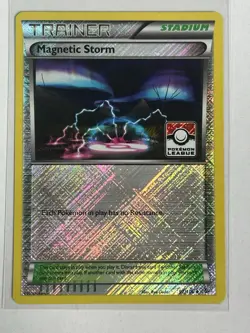 LP Magnetic Storm - 91/106 - Pokemon Flashfire XY League Promo Holo Rare Card LP - Image 1