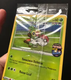 Grookey On The Ball 003/005 Futsal Pokemon Card PROMO UK Exclusive NEW SEALED - Image 3