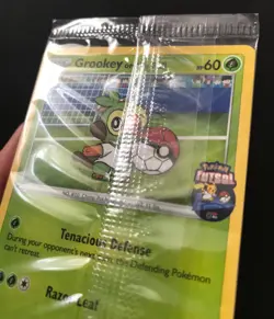 Grookey On The Ball 003/005 Futsal Pokemon Card PROMO UK Exclusive NEW SEALED - Image 3