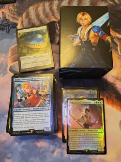 MTG Final Fantasy X Commander Deck Counter Blitz Deck Open Box Complete - Image 1