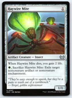 Haywire Mite -Commander Duskmourn - MTG - Magic - Near Mint - Image 1