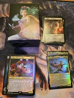 MTG Final Fantasy VI Terra Commander Deck Revival Trance Deck Open Box Complete - Image 1