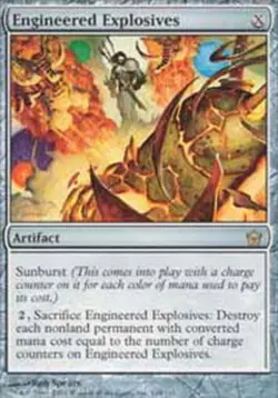 1 x Engineered Explosives - Fifth Dawn - Light Play - MTG - Image 1