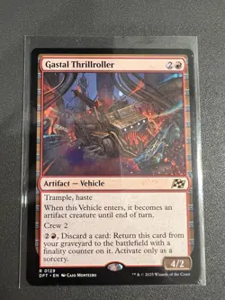 Gastal Thrillroller (NM Non-Foil) DFT-0129 Rare MTG - Image 1