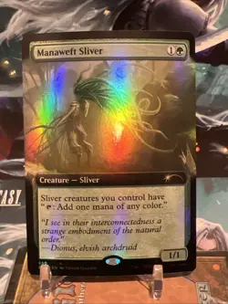 MTG | Manaweft Sliver (Extended Art) [Secret Lair] ✨FOIL✨ - Image 1