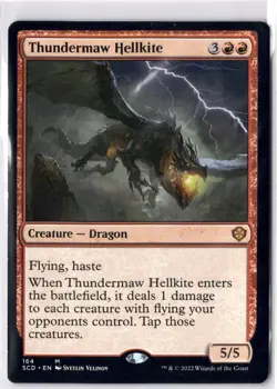 Thundermaw Hellkite NM/M* Starter Commander ENGLISH 164 mtg -UnltdCards - Image 1