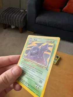 Muk 13/62 Pokemon Fossil Set Rare Holo Card Excellent Condition - Image 2