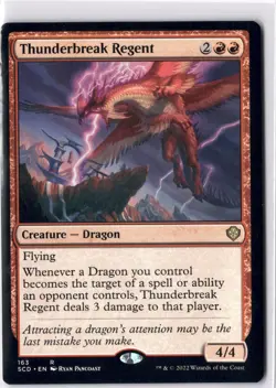 Thunderbreak Regent NM/M* Starter Commander ENGLISH 163 mtg -UnltdCards - Image 1