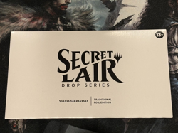 Secret Lair Ssssssnakessssss Snakes Traditional Foil Edition MTG Magic Sealed! - Image 1