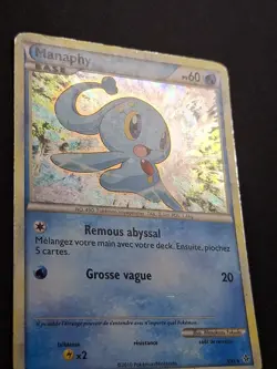 Manaphy 3/95 Holo HGSS Dechainement Carte Pokemon FR - Image 2