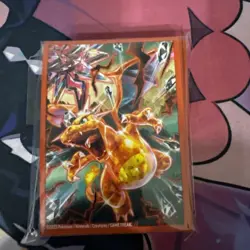 65 Ct Charizard Premium Collection Pokemon Card Sleeves New Sealed - Image 1