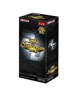 YUGIOH RUSH DUEL "5th Anniversary Pack" Korean 2 BOX (RD/5TH1-KR) - Image 1