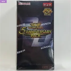 YUGIOH RUSH DUEL "5th Anniversary Pack" Korean 2 BOX (RD/5TH1-KR) - Image 2