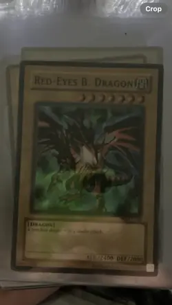 *** RED-EYES BLACK DRAGON *** ALTERNATE ART 1ST EDITION GOLD RARE (MINT) YUGIOH - Image 1