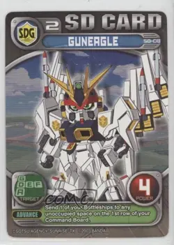 2003 Superior Defender Gundam Collectible Card Game Starter Set 1 Guneagle gl9 - Image 1
