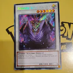 Yugioh Card TCG Revived King Ha Des BLCR-EN082 Secret Rare 1st Edition NM - Image 1