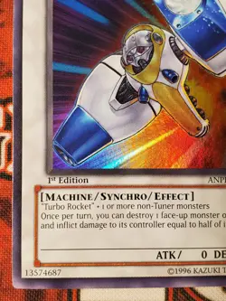 Yugioh Turbo Cannon ANPR-EN041 Super Rare 1st Edition NM - Image 5