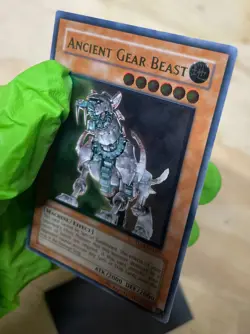 Yugioh Ancient Gear Beast TLM-EN007 Ultimate Rare NM Unlimited - Image 2