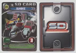 2003 Superior Defender Gundam Collectible Card Game Starter Set 1 Gunbike gl9 - Image 3