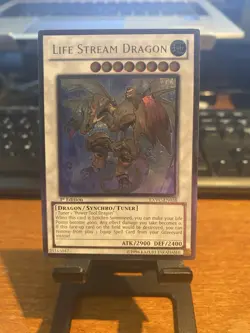 Yugioh LIFE STREAM DRAGON EXVC-EN038 ULTIMATE - 1st EDITION- NM - Image 1
