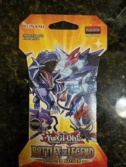 Yugioh tcg Battles of Legend Monster Mayhem Blister Pack x1 - Image 1