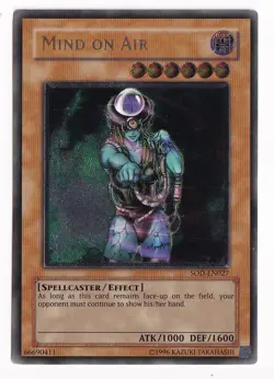 Yugioh Mind on Air SOD-EN027 Unlimited Ultimate Rare Holo - NM - Image 1